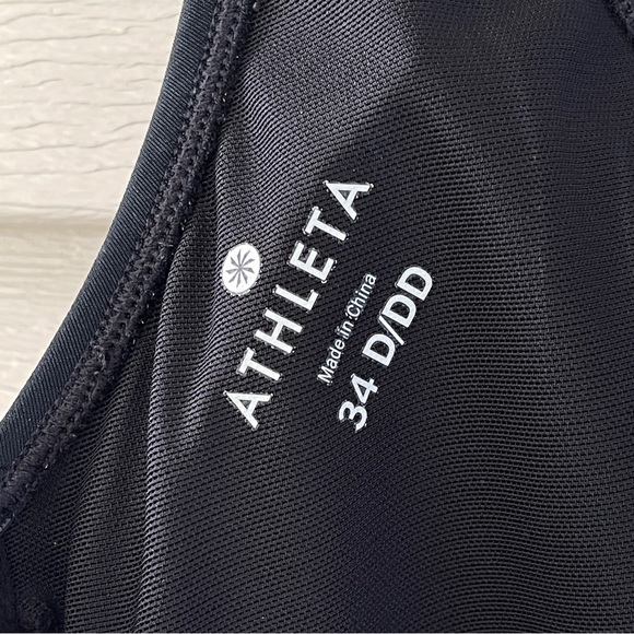 Athleta Tara Black Halter Swim Dress Size 34 D/DD - Picture 5 of 15